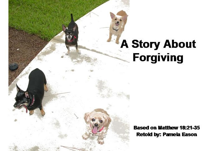Cover page for "A Story About Forgiving"