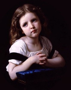 The Prayer by William-Adolphe Bouguereau